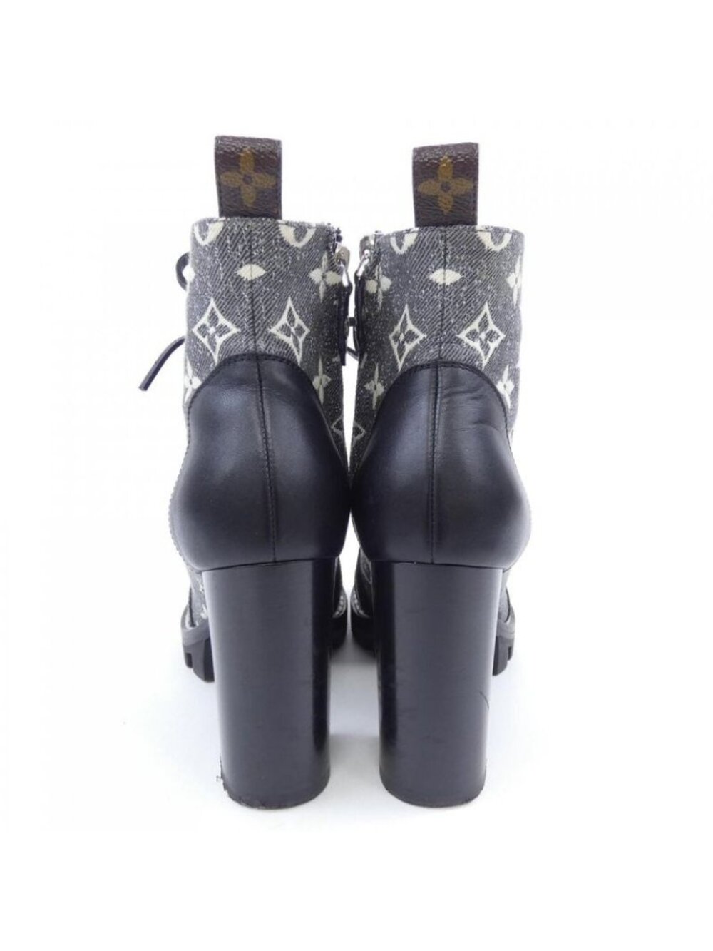 Louis Vuitton Monogram Denim Star Trail Line Boots - Picture 5 of 6